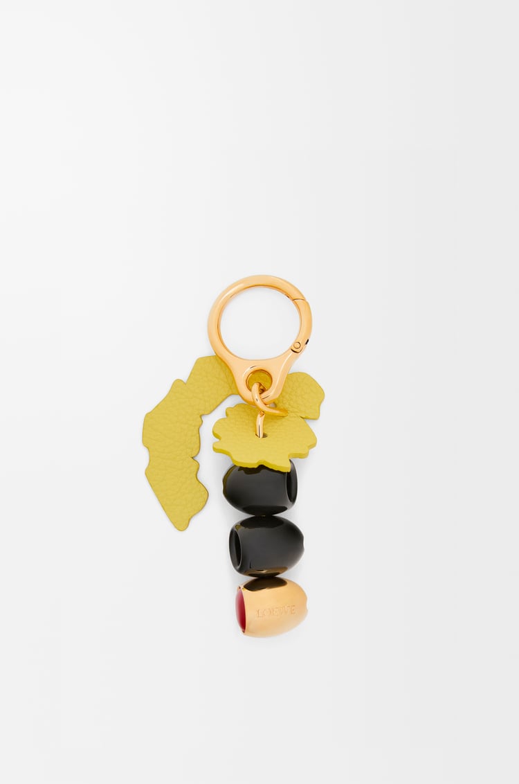 LOEWE Charm aceituna Negro/Dorado