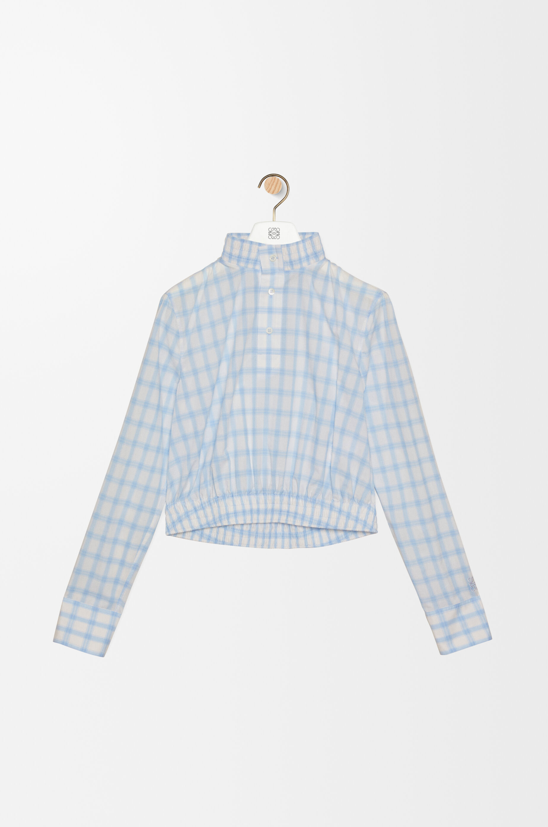 bluelea jacquard blouse