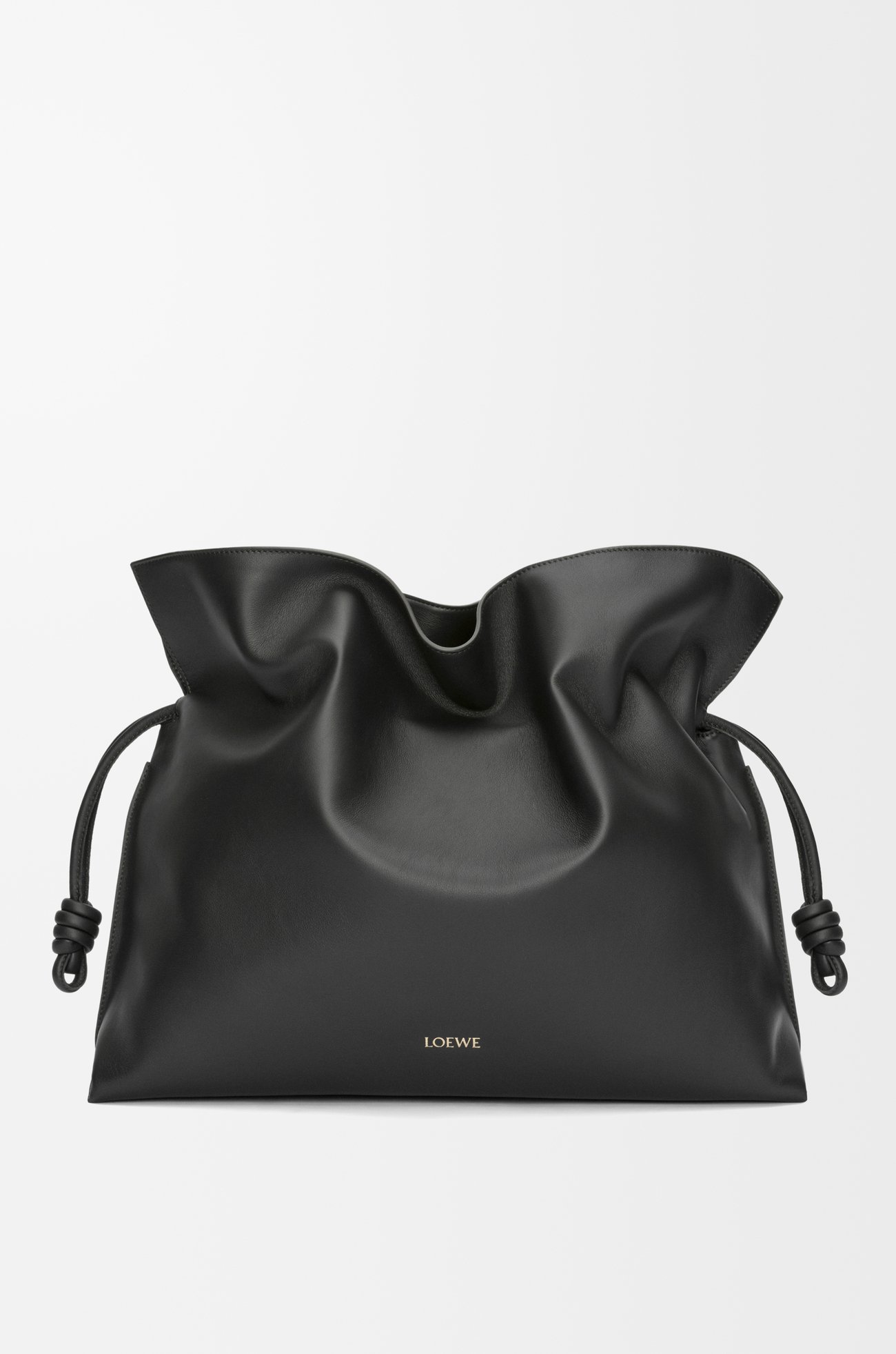 LOEWE XL Flamenco clutch in nappa calfskin Black