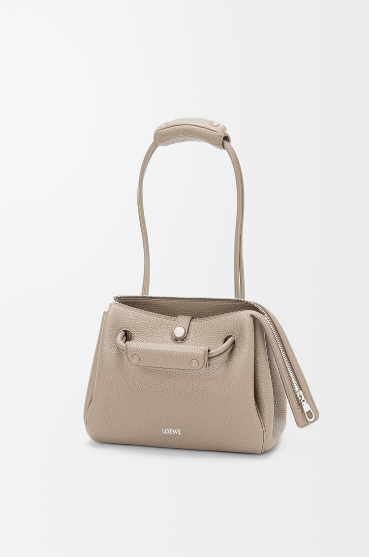 LOEWE Small Madrid bag in supple grained calfskin Clay