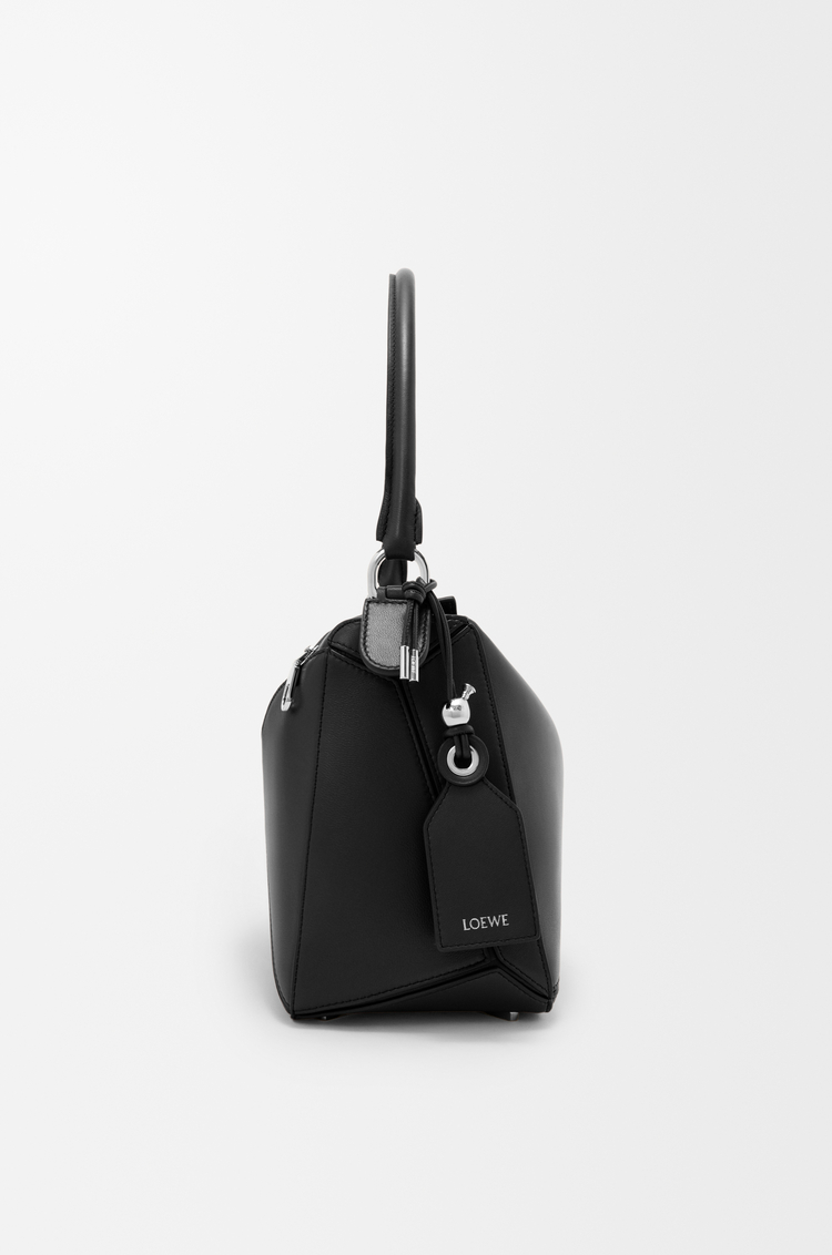 LOEWE Medium Puzzle Featherlight bag in nappa lambskin Black