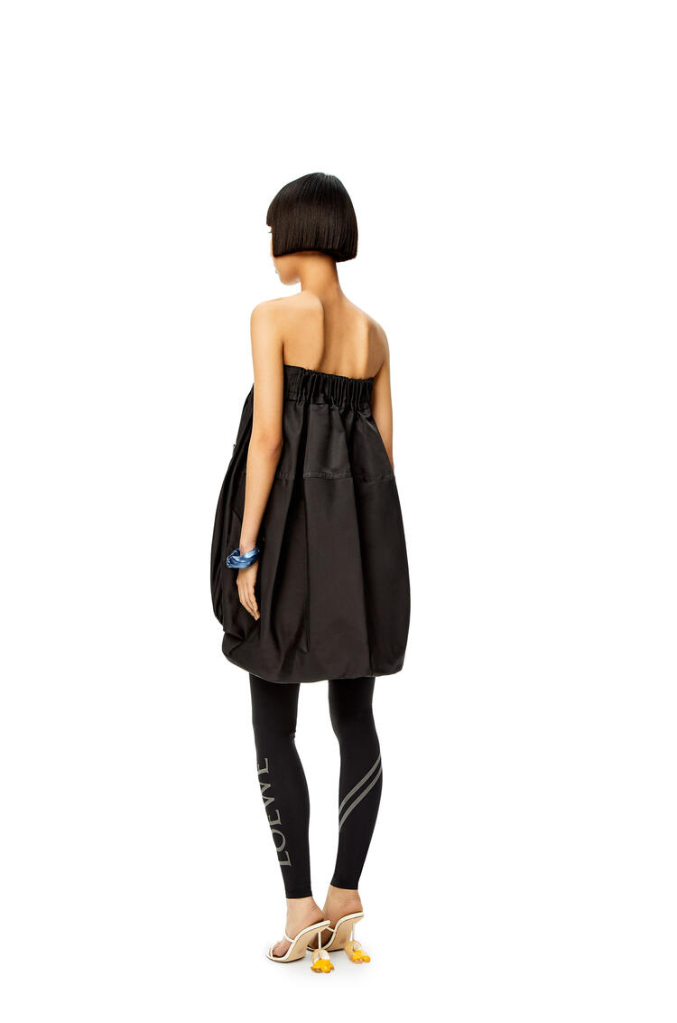 LOEWE Bustier mini dress in silk Black pdp_rd