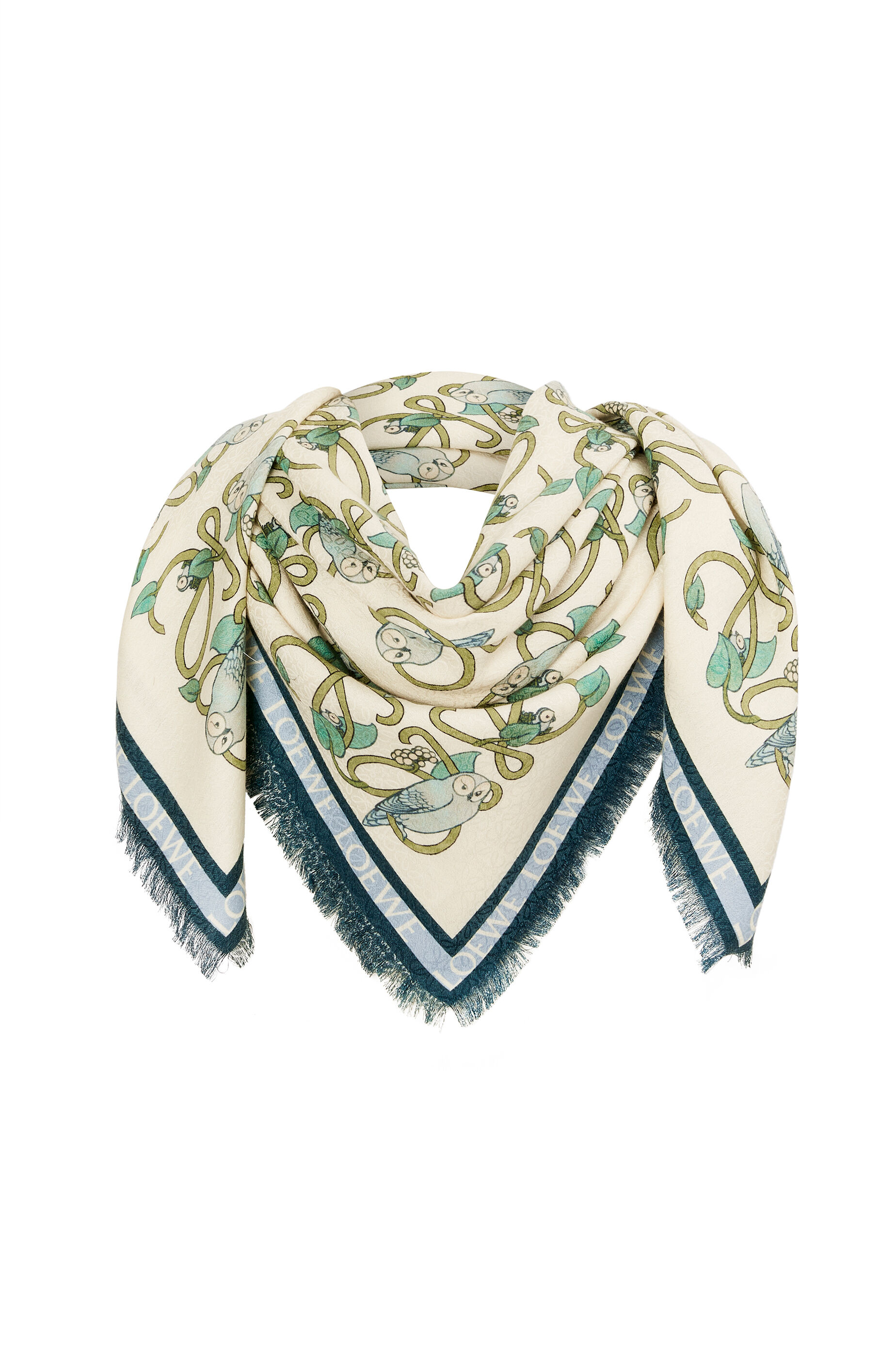 loewe silk scarf