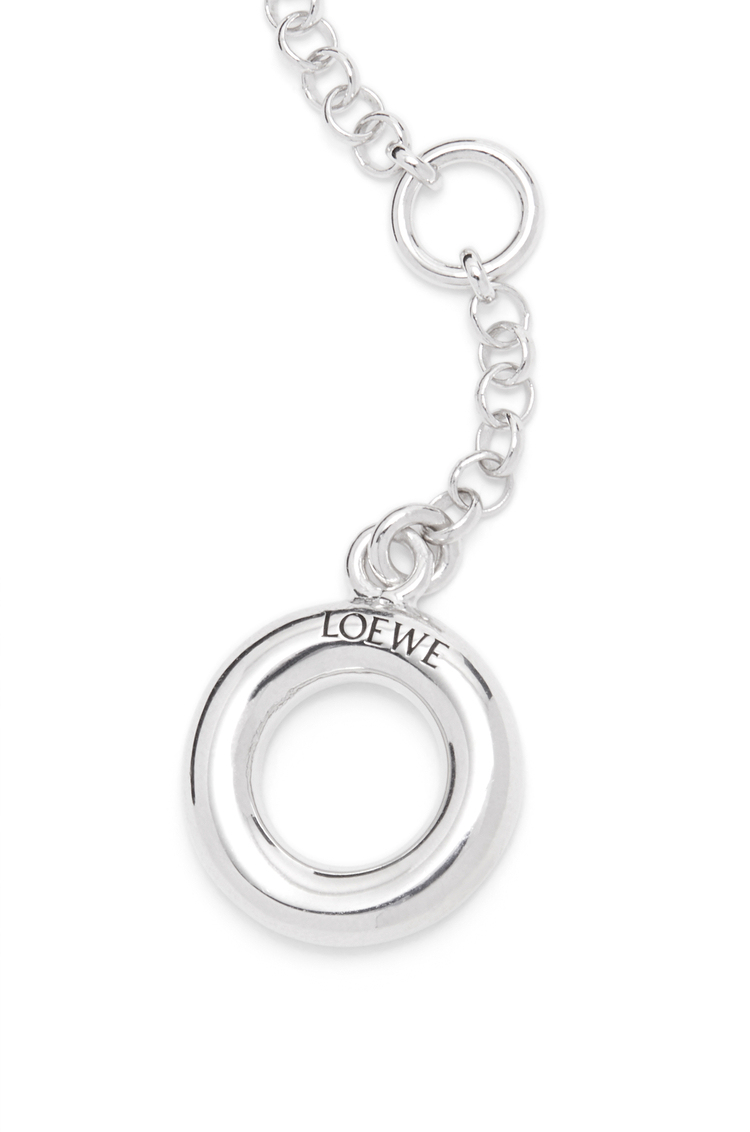 LOEWE Howl chain bracelet in sterling silver Silver