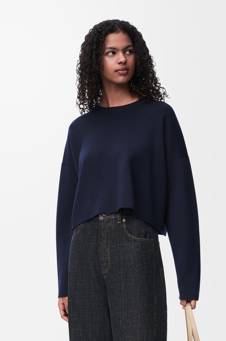 LOEWE Jersey Anagram en lana Azul