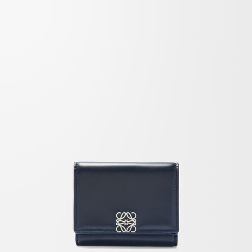 パファー アナグラム トライフォールド ウォレット（シャイニーナパ  