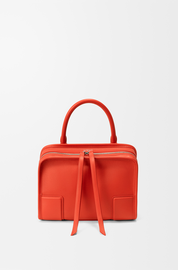 LOEWE Small Amazona 180 bag in soft calfskin Sunrise Orange