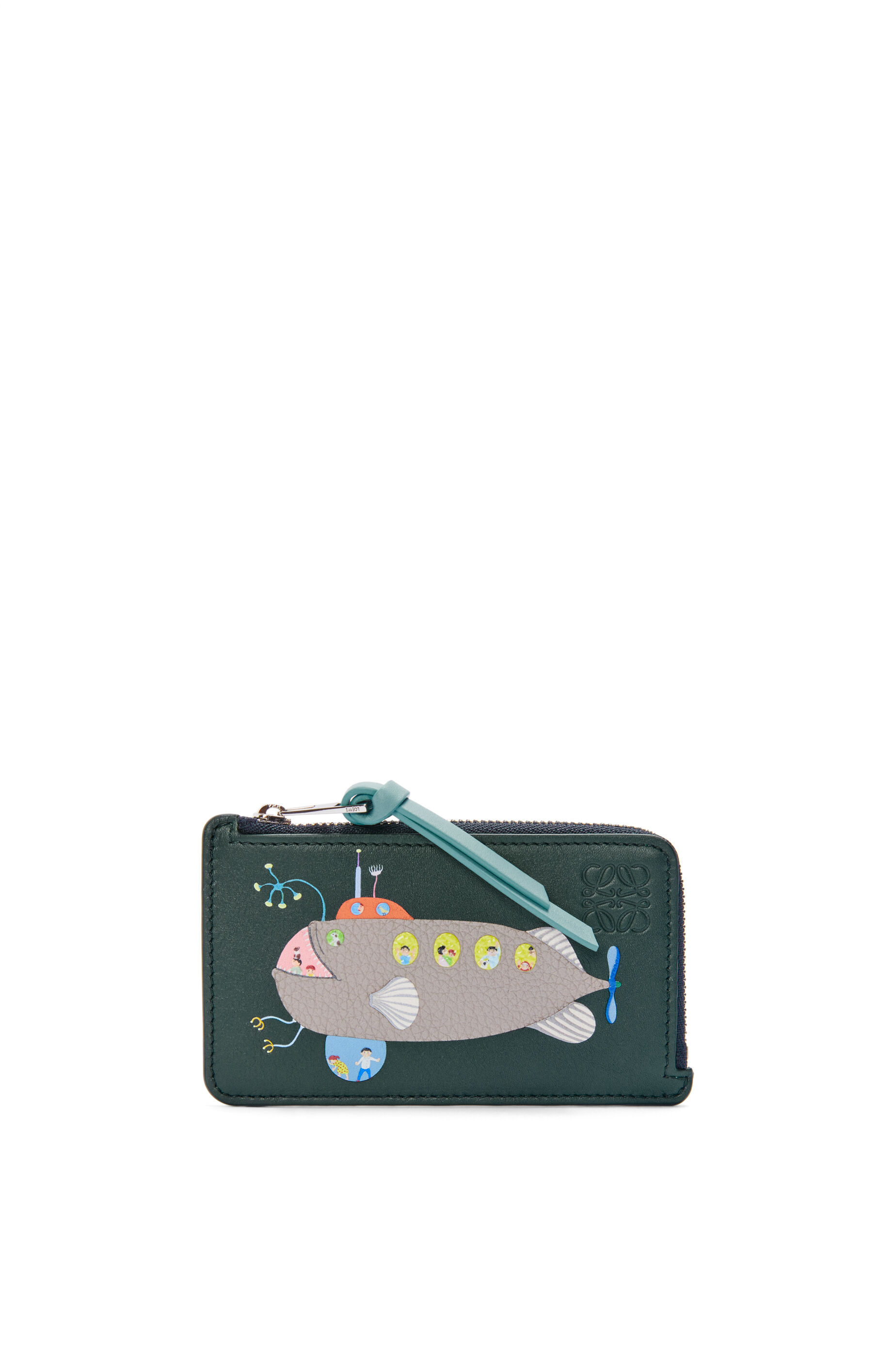 サブマリン コインカードホルダー（ナパカーフ） ディープフォレスト - LOEWE