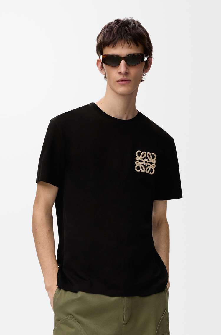 LOEWE Relaxed fit T-shirt in cotton Black