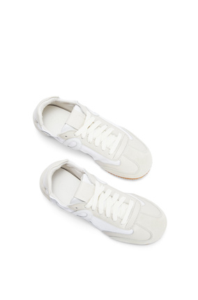 LOEWE 牛皮革芭蕾舞运动鞋 White/Off-white plp_rd