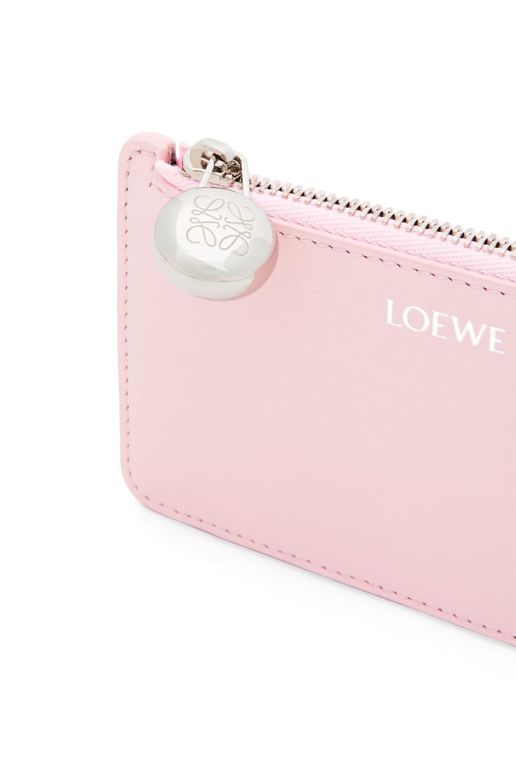 LOEWE Pebble coin cardholder in shiny nappa calfskin Blossom