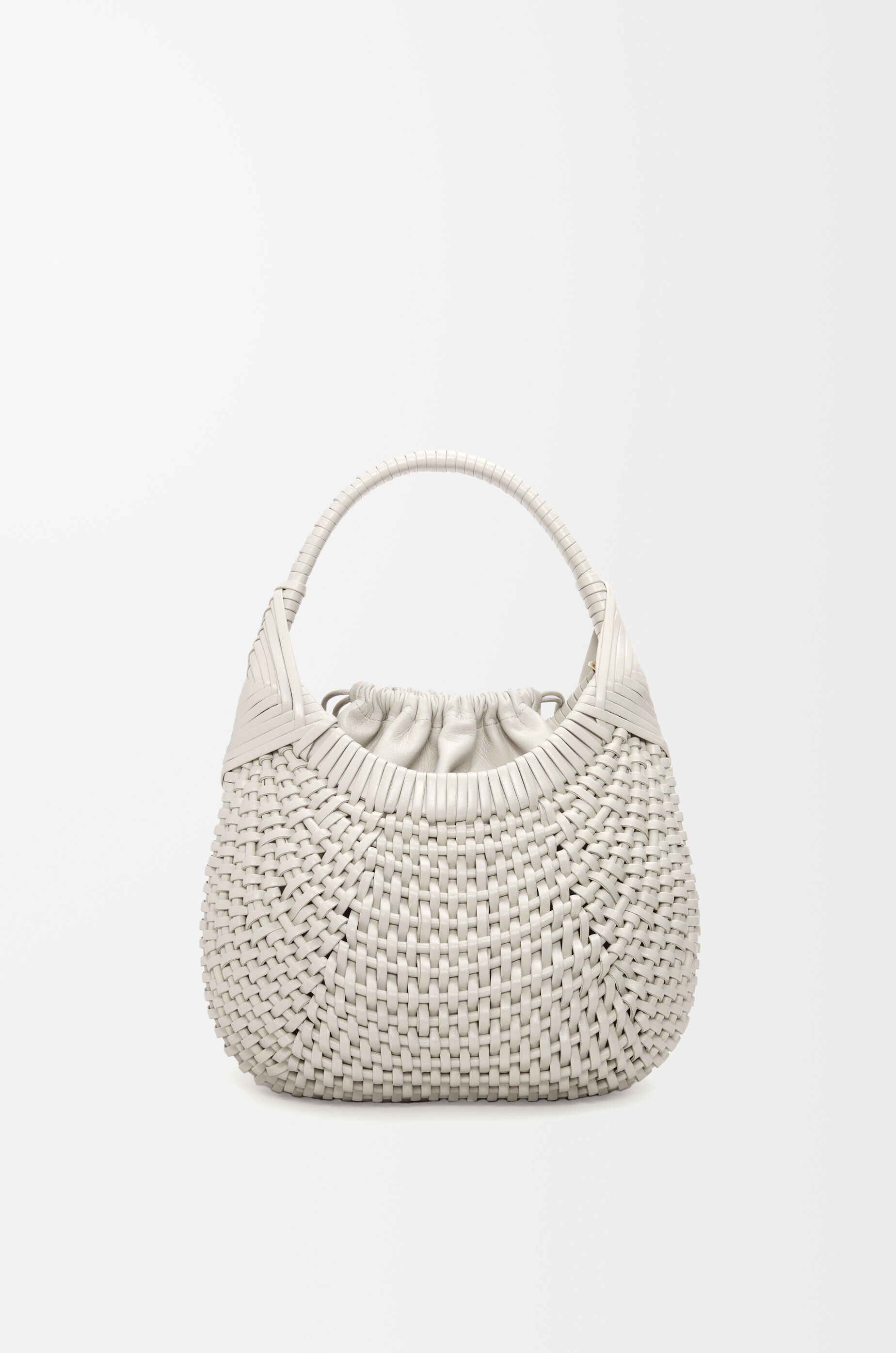 Diamond hobo bag in calfskin White - LOEWE USA Official Website