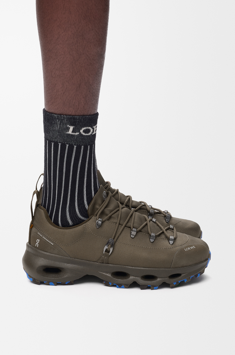 LOEWE Cloudsolo Hiker sneaker Dark Khaki