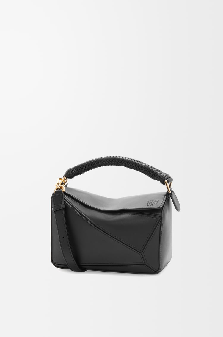 LOEWE Small Puzzle bag in smooth calfskin Black