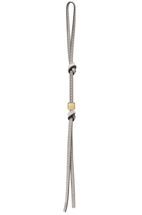 LOEWE Small Anagram strap in calfskin and brass Sand/Gold plp_rd