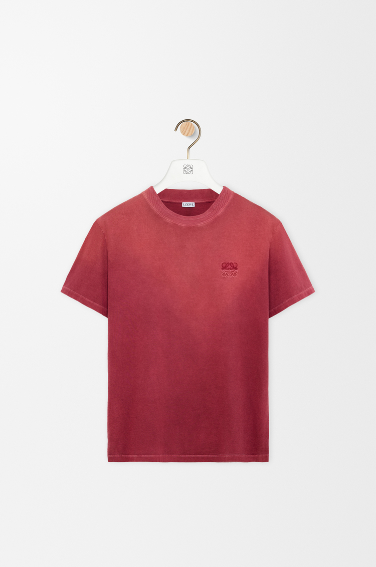 LOEWE Regular fit T-shirt in cotton Red