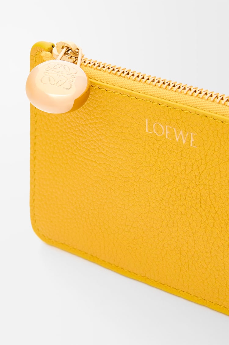 LOEWE ペブル コインカードホルダー（ペブルグレインカーフ） サニー