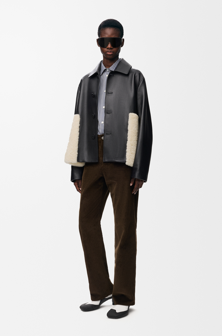 LOEWE Jacket in nappa lambskin Black