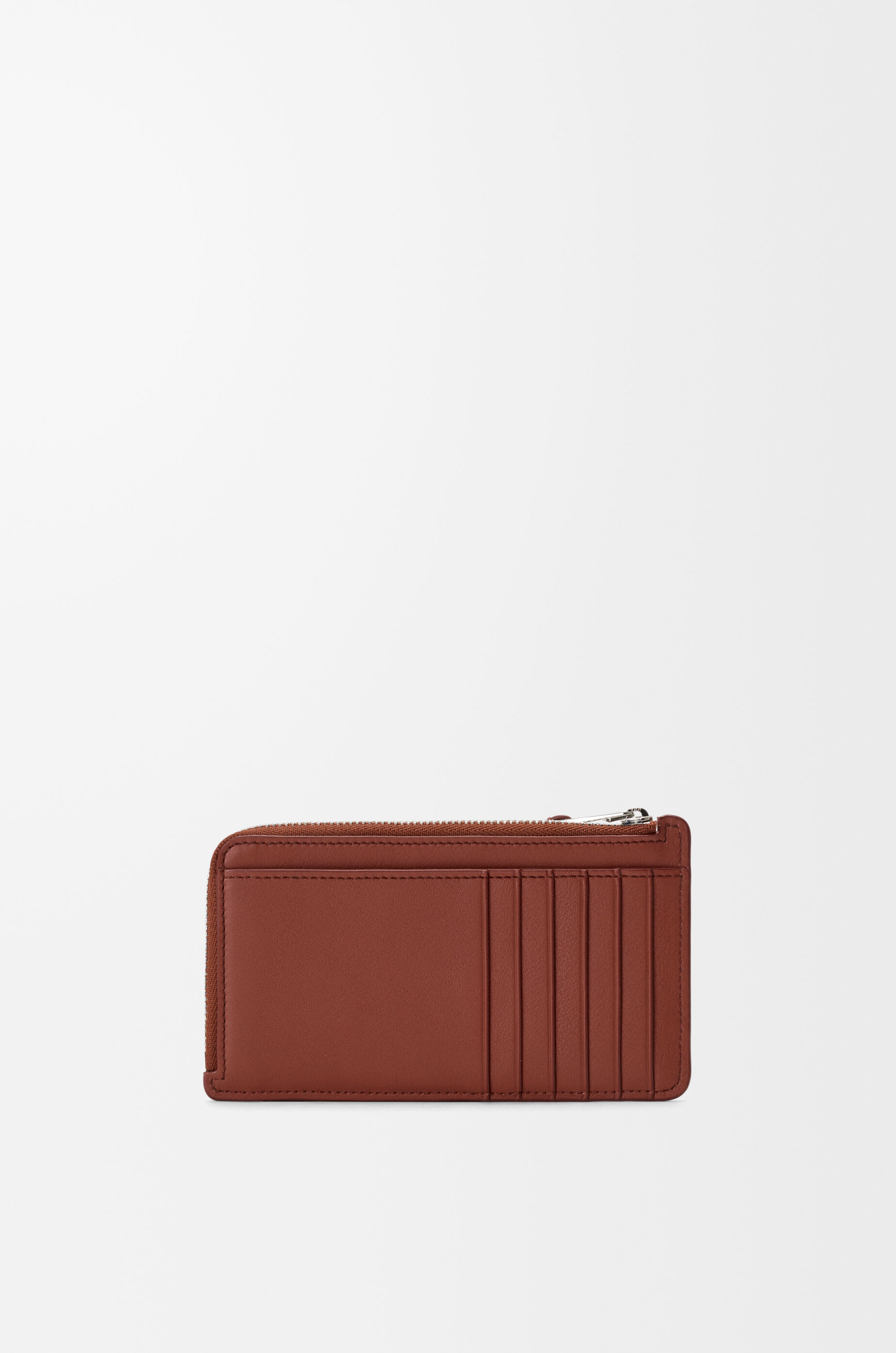 Puzzle long coin cardholder in classic calfskin Brown - LOEWE USA