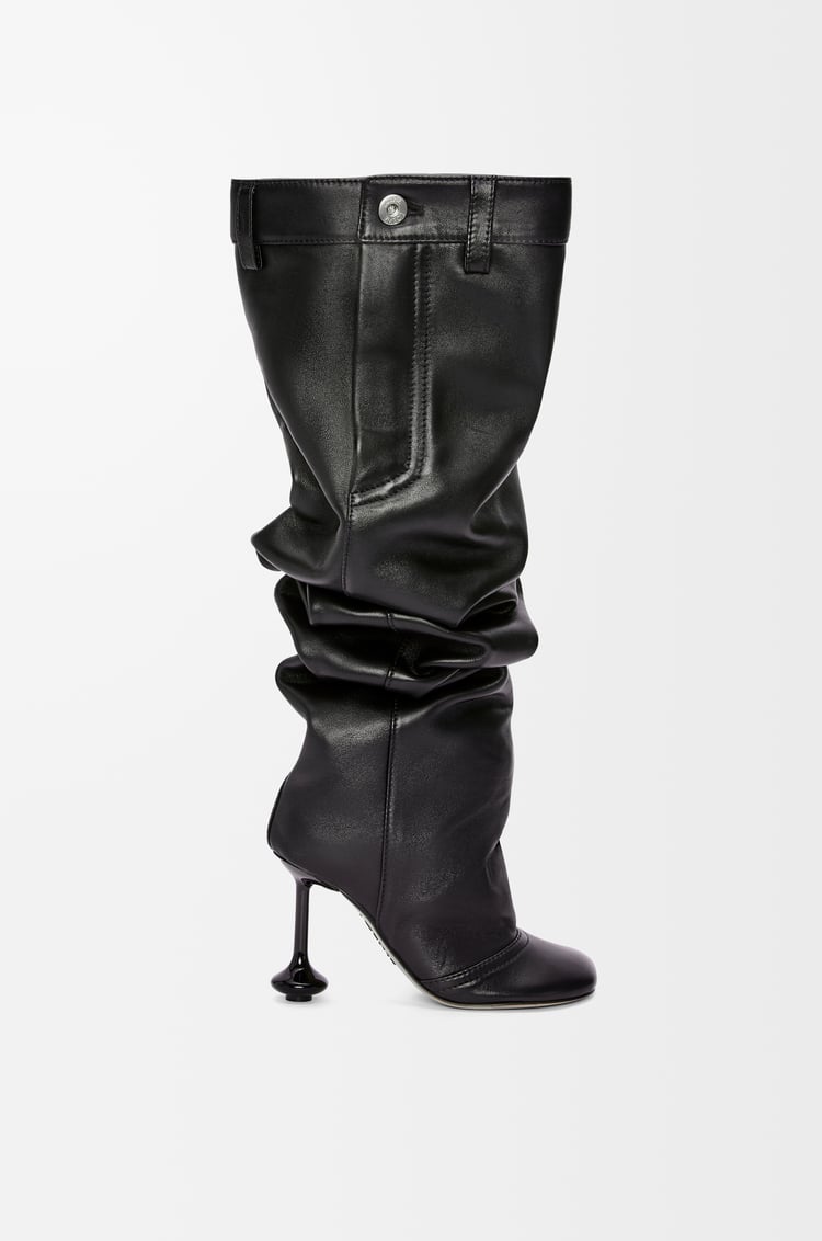 LOEWE トイ オーバーニーブーツ（ナパラム） ブラック