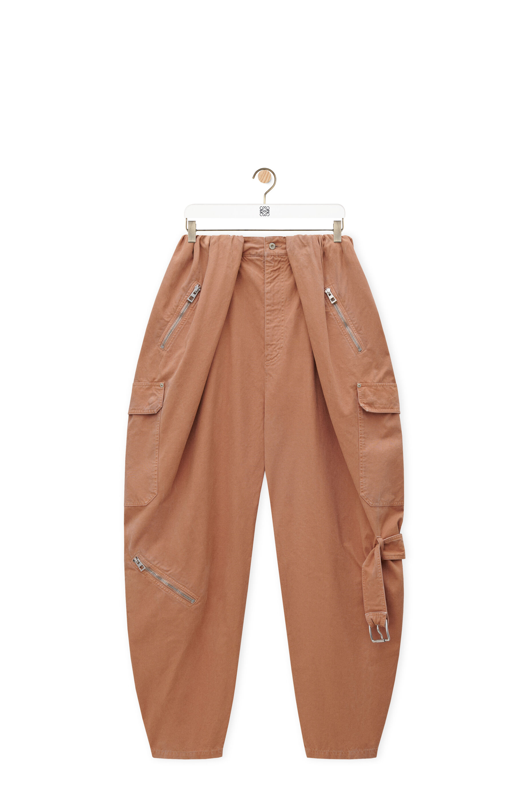 バルーン カーゴ トラウザーズ（コットン） クレイ - LOEWE