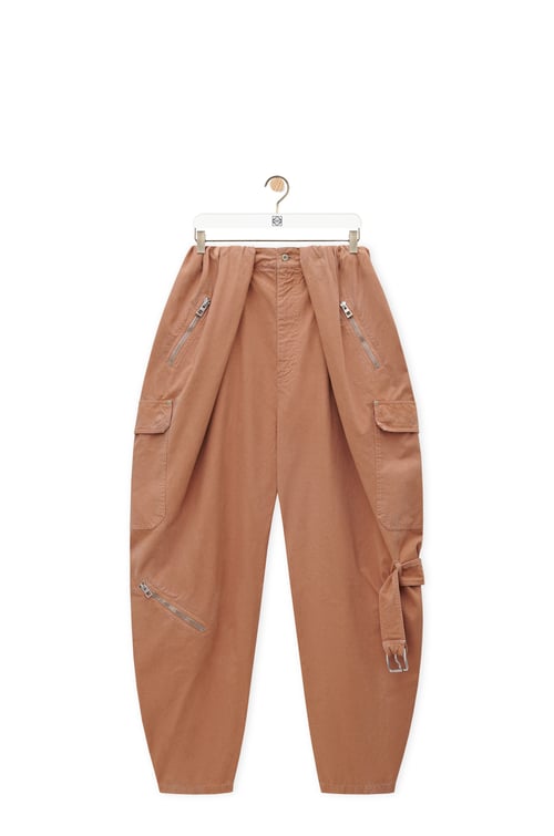 バルーン カーゴ トラウザーズ（コットン） クレイ - LOEWE