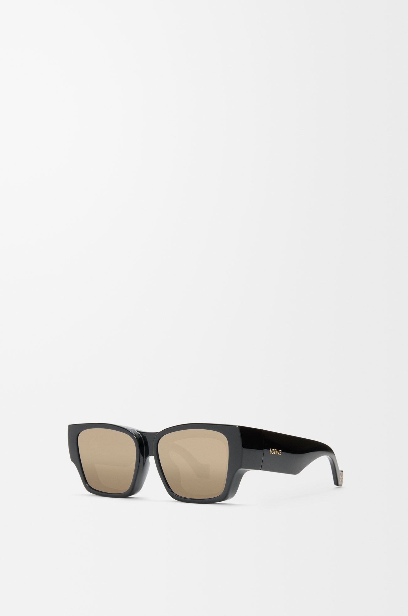 LOEWE Front lenses square sunglasses Black/Silver