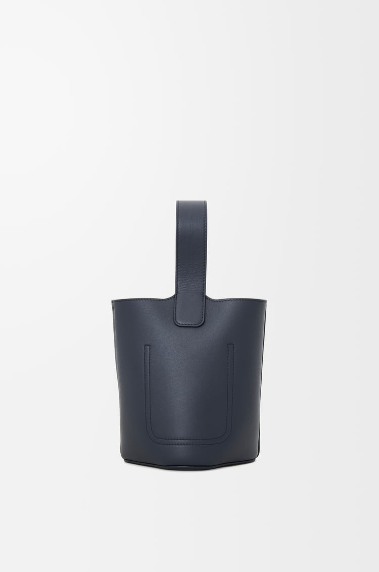 LOEWE ペブル バケットバッグ ミニ（ナパカーフ） Dark Ink