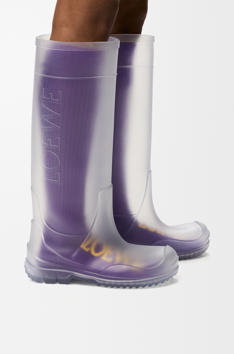 LOEWE Calcetines en lana Morado