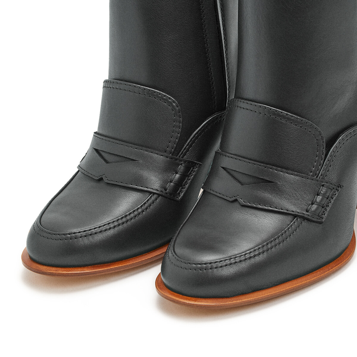 Loafer Boot 85 Black - LOEWE