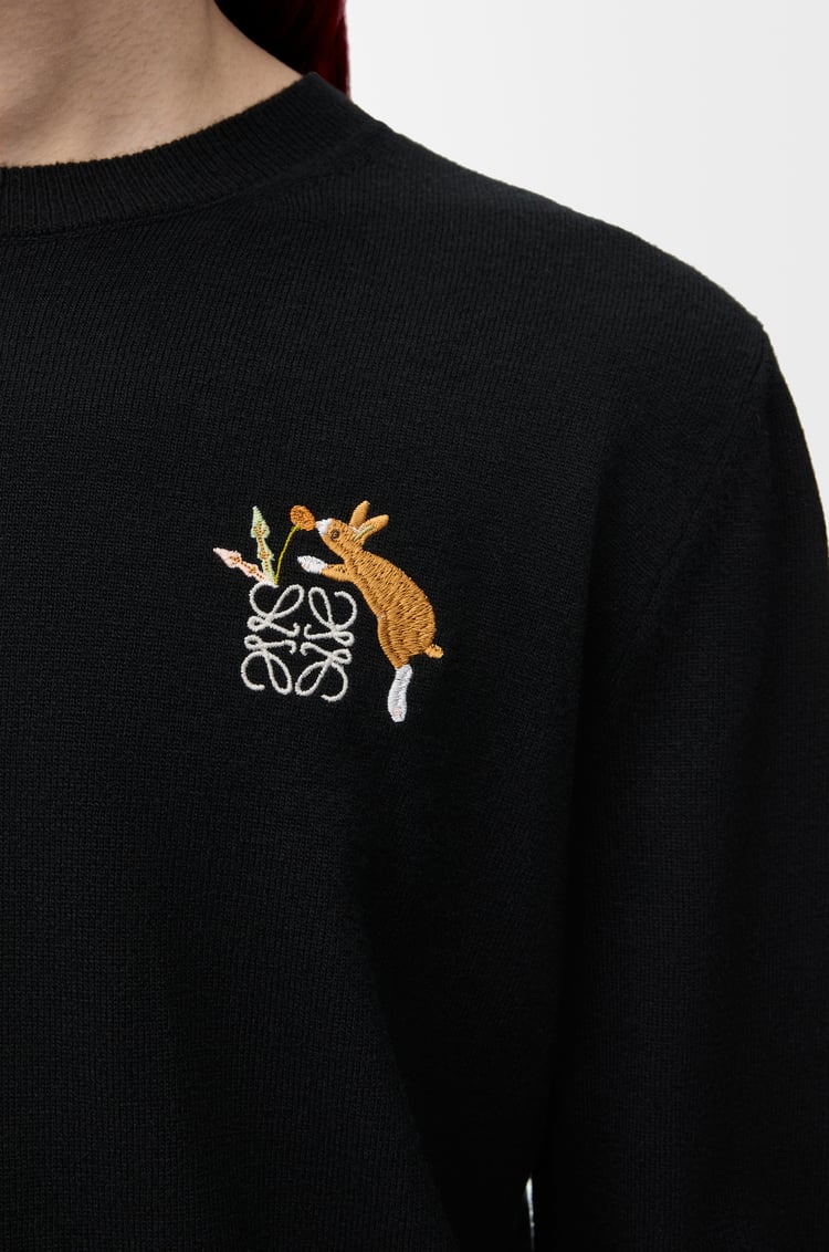 LOEWE Sweater in wool Black