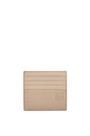 LOEWE Open plain cardholder in soft grained calfskin Sand