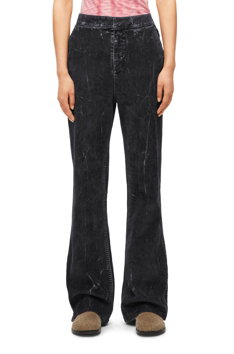 LOEWE Bootleg jeans in denim Charcoal
