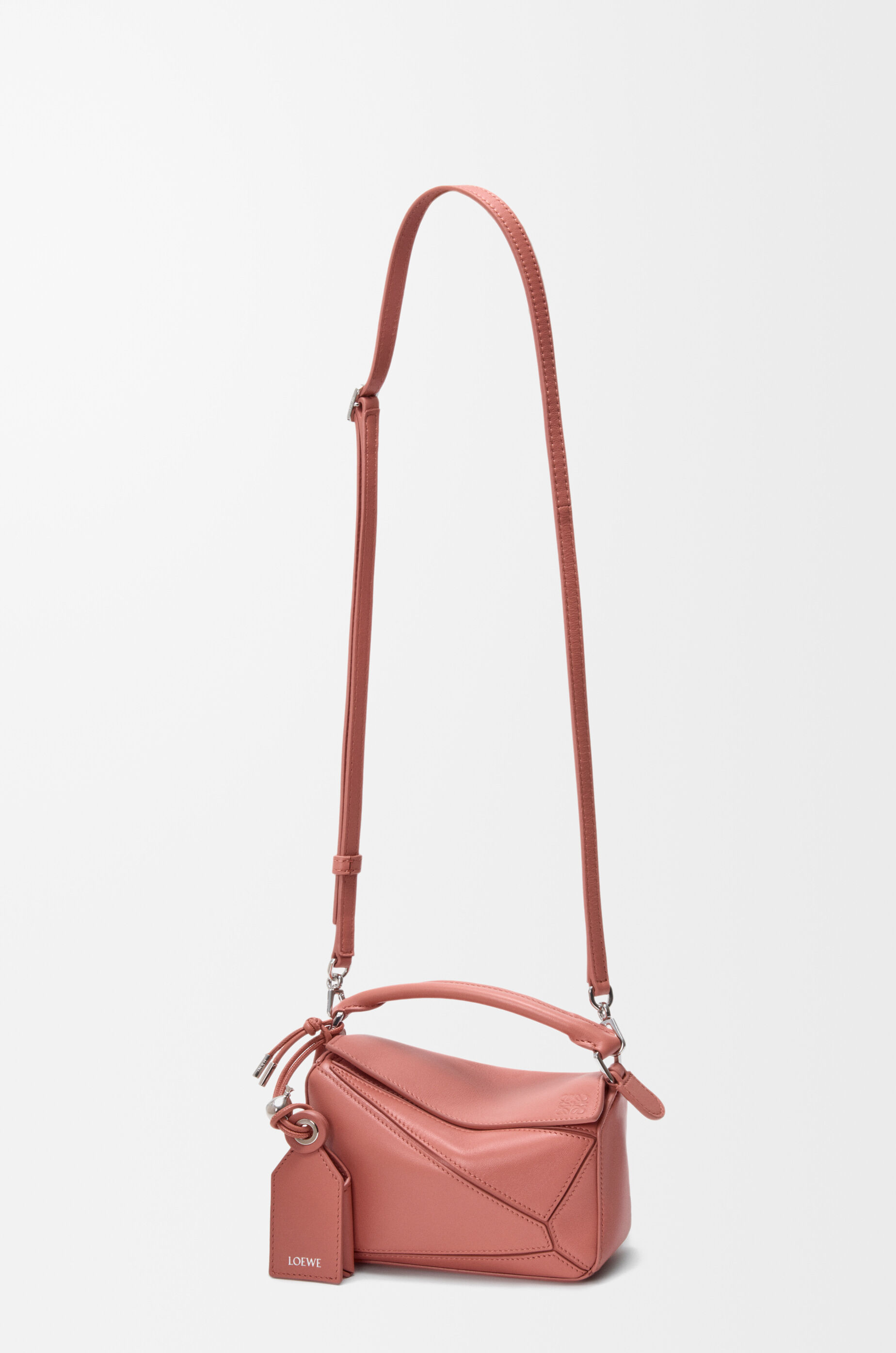 Mini Featherlight Puzzle bag in nappa lambskin Beige - LOEWE USA