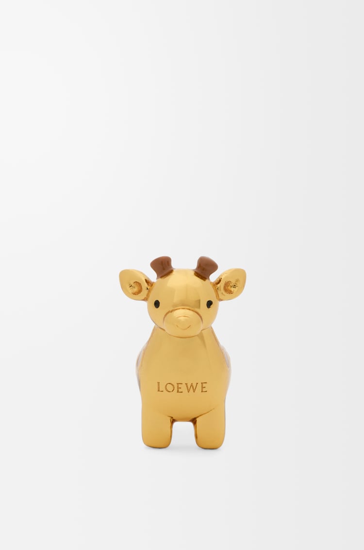 LOEWE Dado Jirafa Dorado