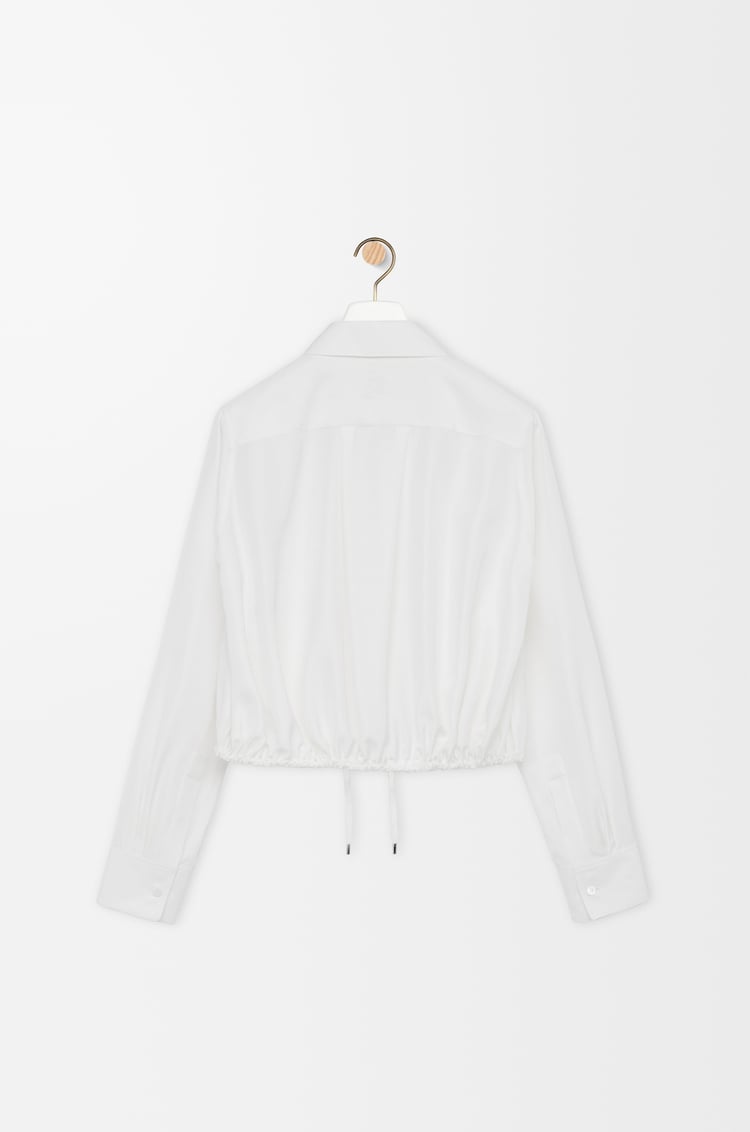 LOEWE バルーン シャツ（シルク） ホワイト