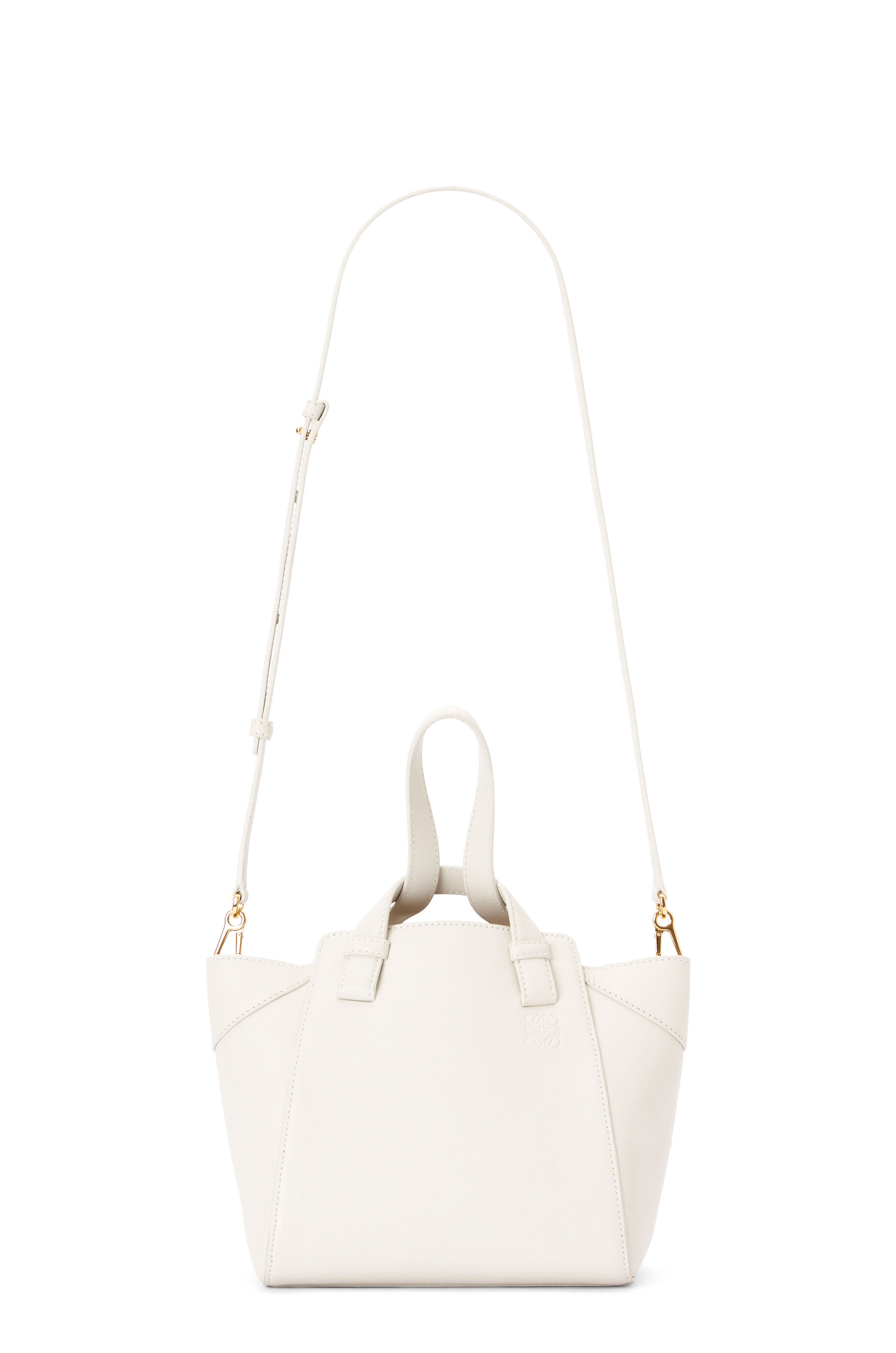 Hammock Nugget bag in nappa calfskin Soft White LOEWE