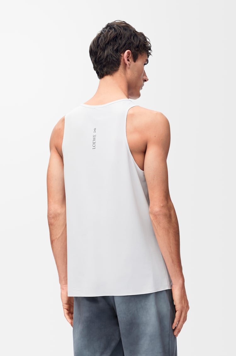 LOEWE Performance tank top in technical jersey White