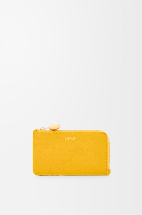 LOEWE ペブル コインカードホルダー（ペブルグレインカーフ） サニー