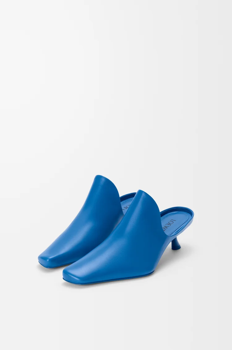 LOEWE Emily mule in lambskin Royal Azur