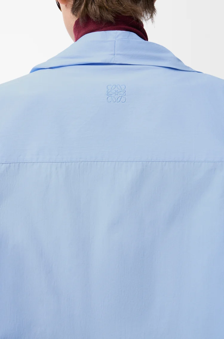 LOEWE Shirt in cotton Sky Blue