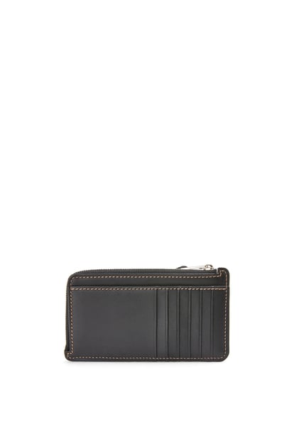 LOEWE Puzzle stitches coin cardholder in smooth calfskin 黑色 plp_rd