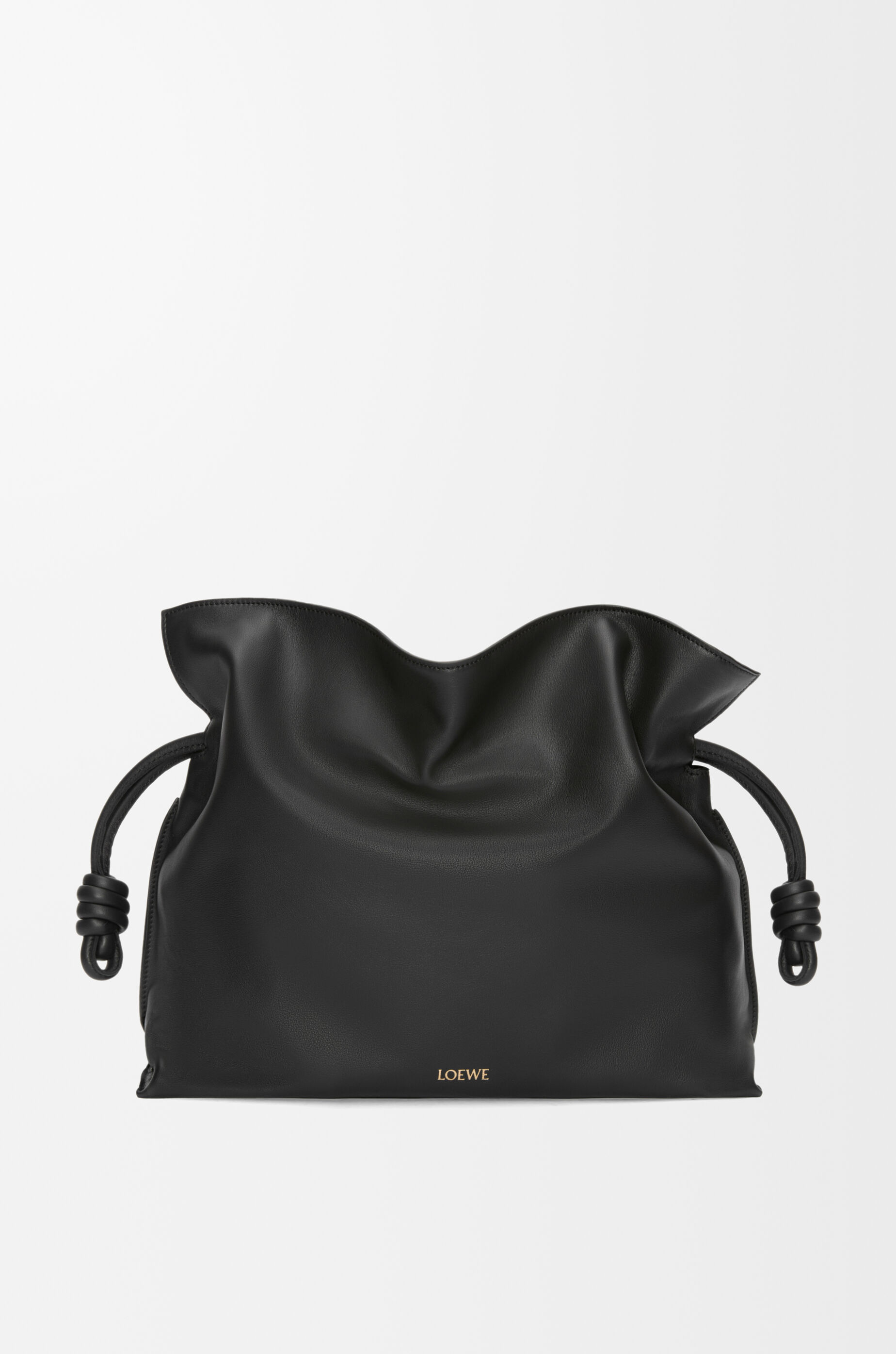 Flamenco clutch in nappa calfskin Black LOEWE
