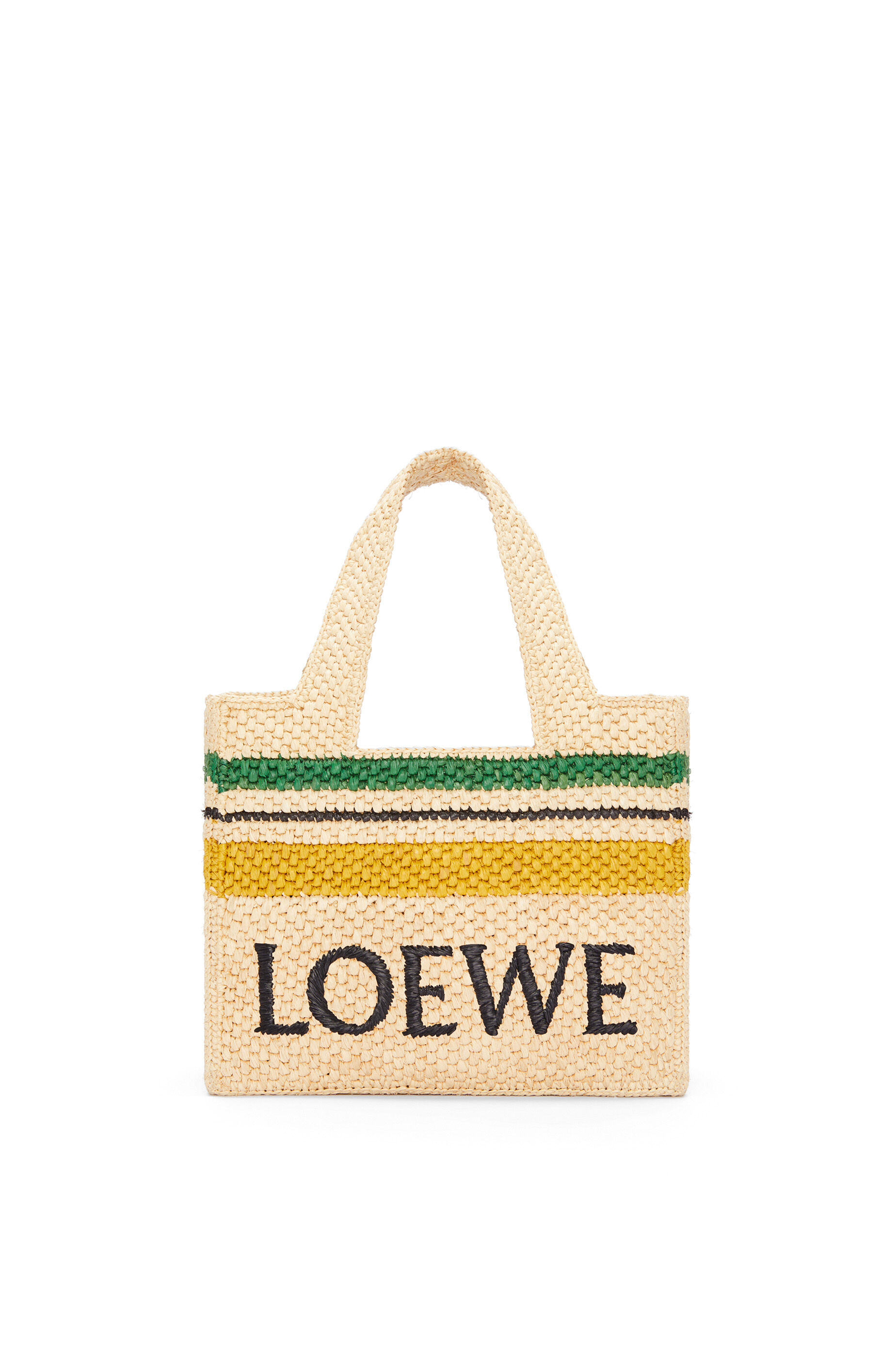 ロエベフォント トート ミニ（ラフィア） ナチュラル - LOEWE