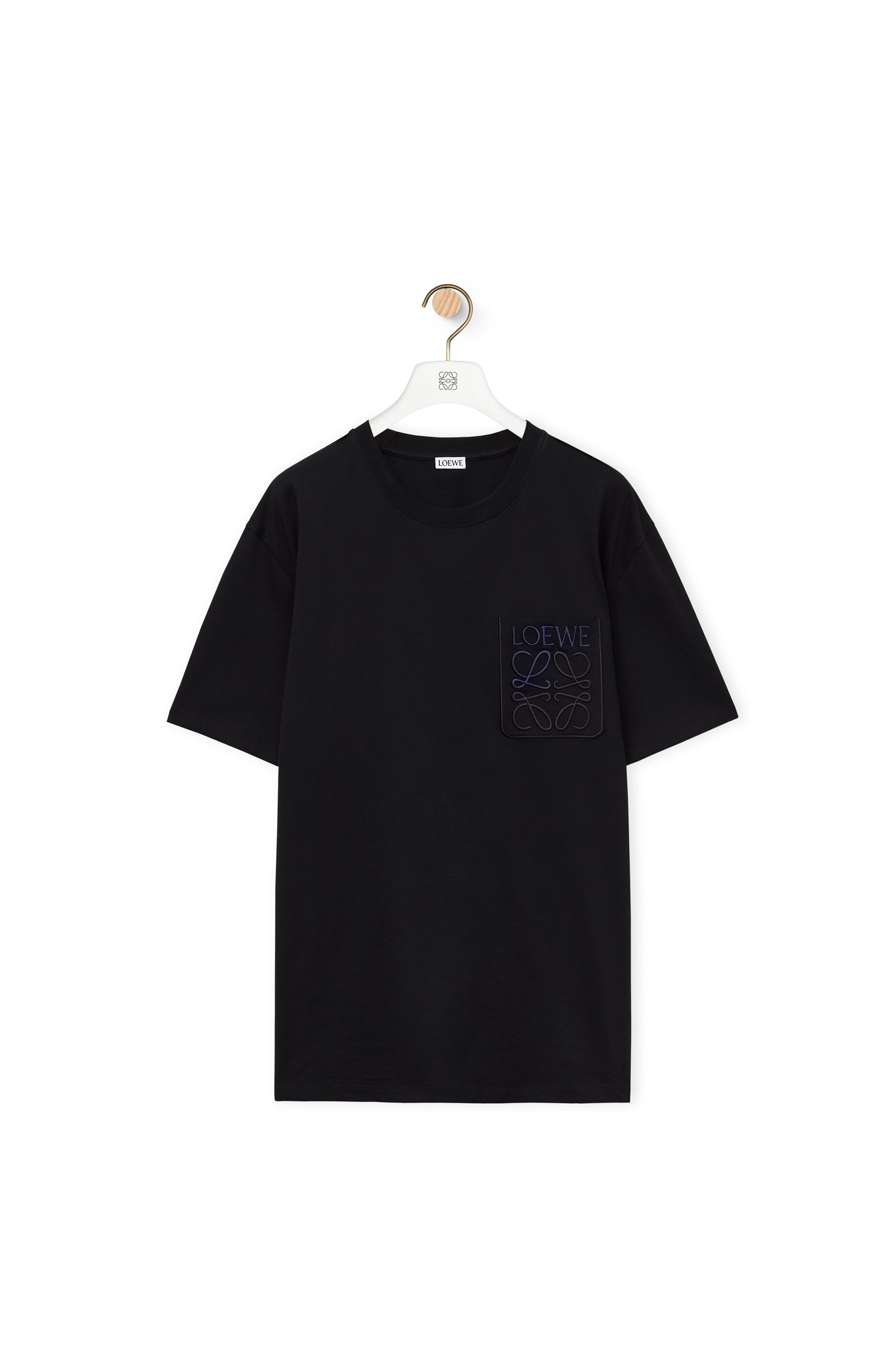 レギュラーフィット Tシャツ（コットン） ブラック - LOEWE