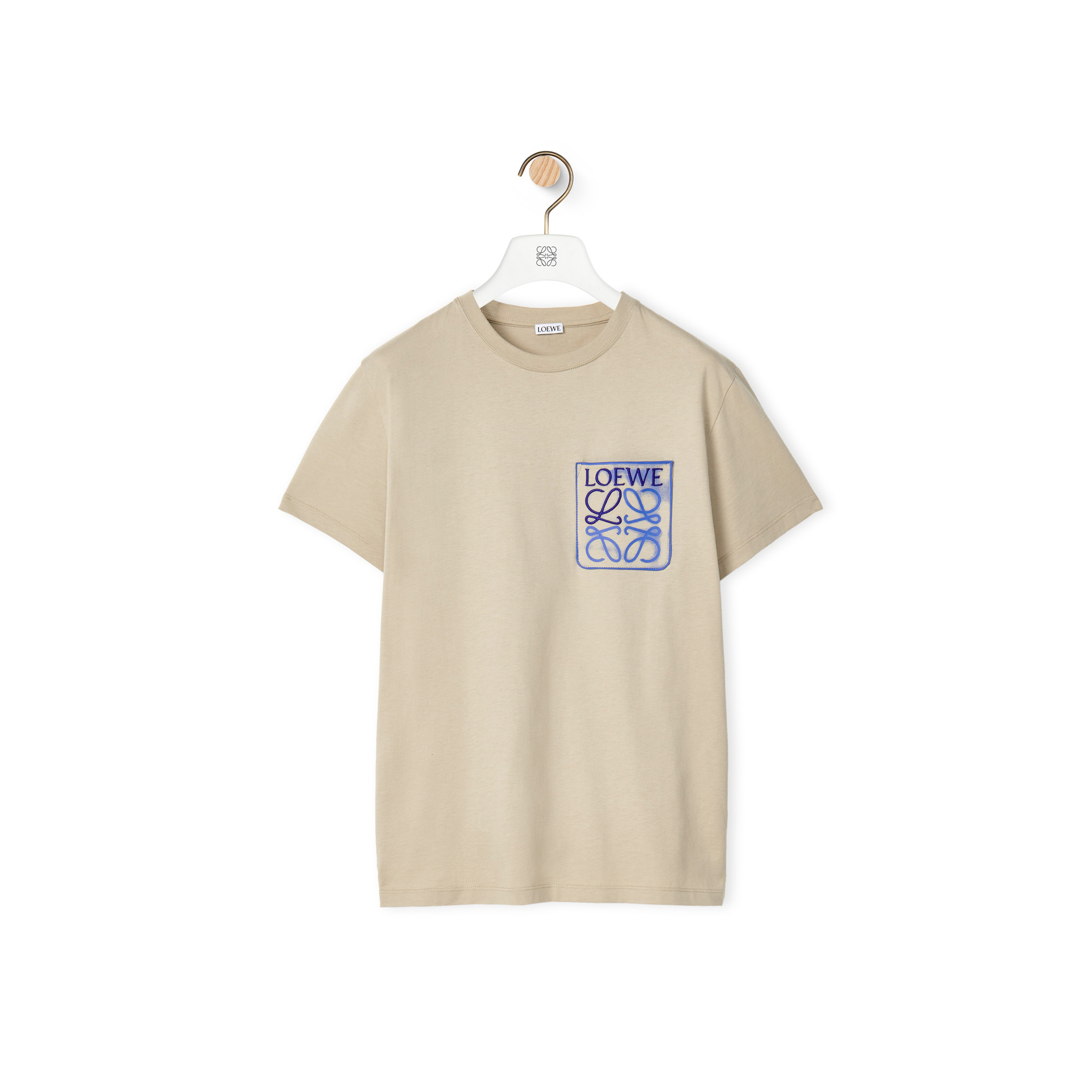 Anagram fake pocket T-shirt in cotton