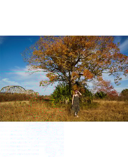 Loose T Shirt,Summer Season Sky and Trees Fashion Personality Customization