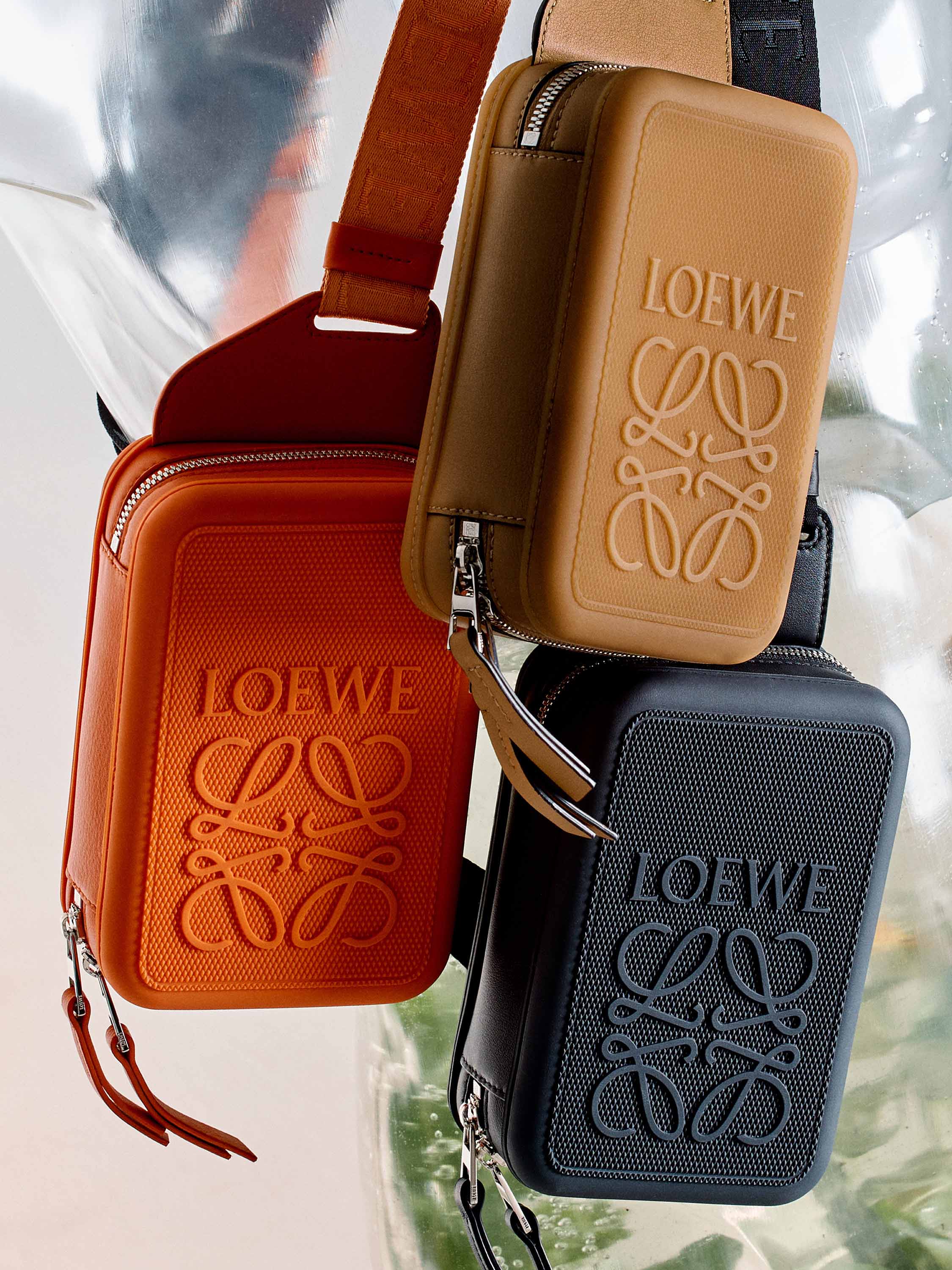 LOEWE Diamond leather