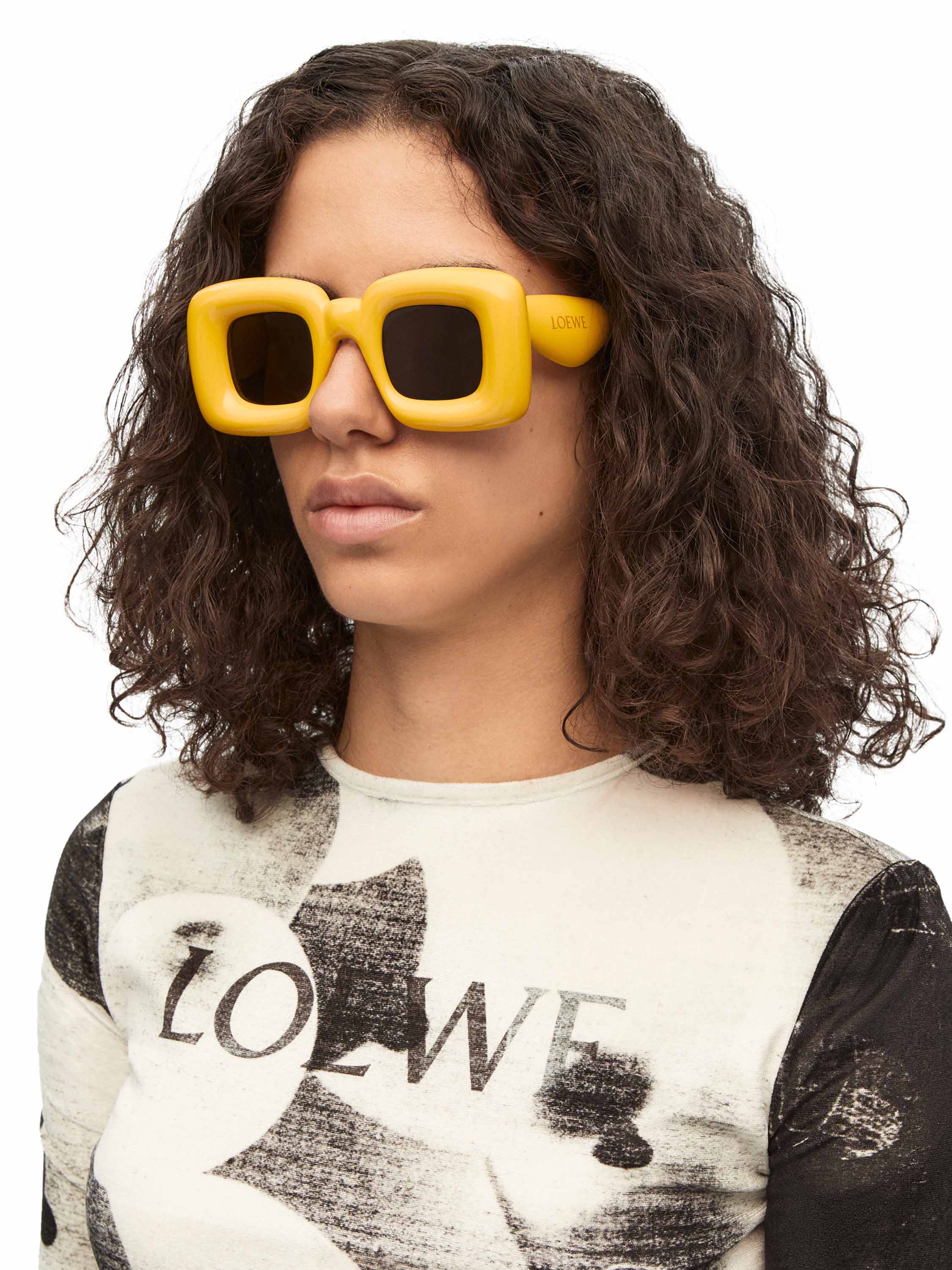 ロエベ Loewe サングラス ピンク