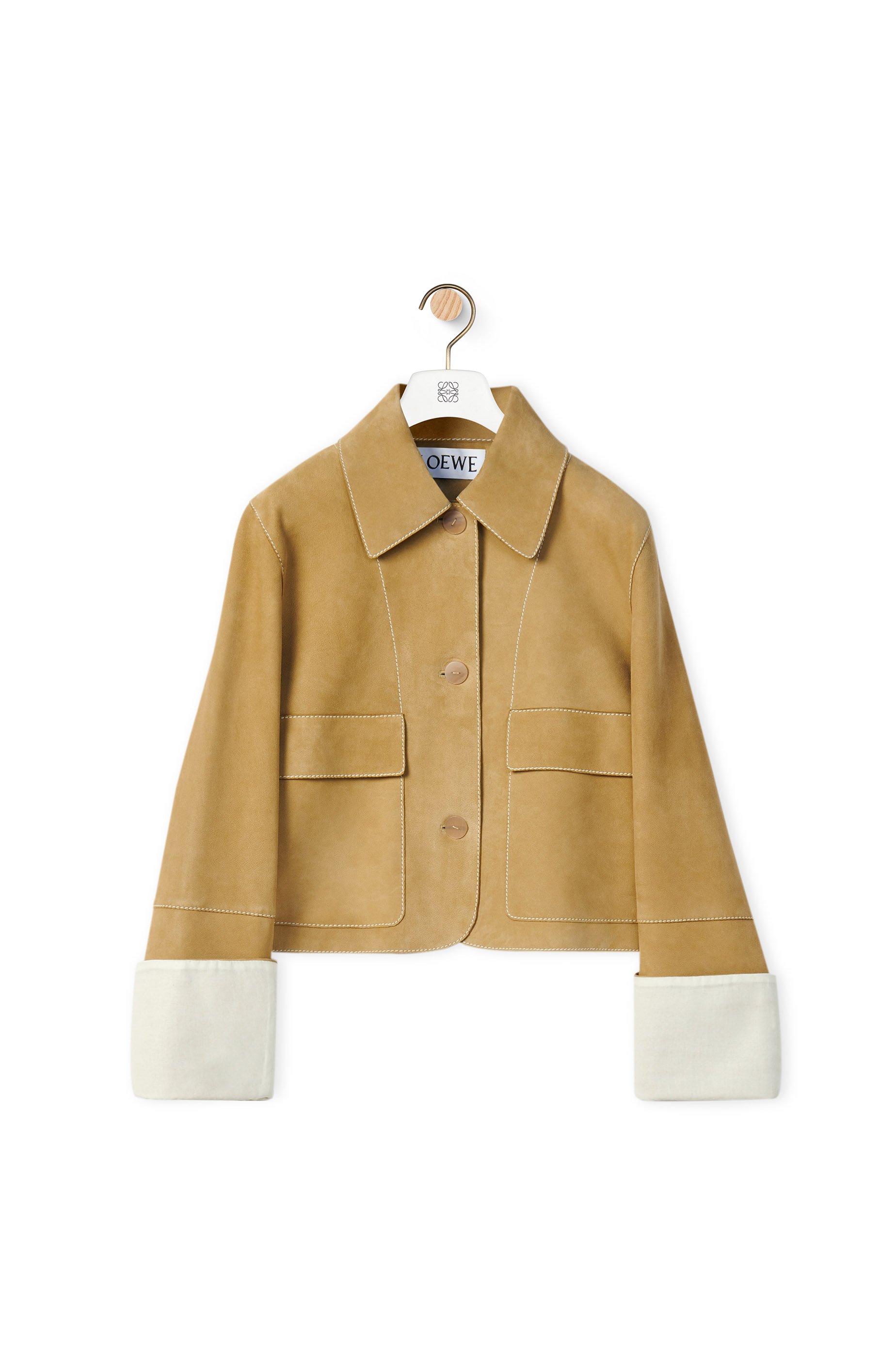 使い勝手の良い】 LOEWE ロエベ スエード ブルゾン MA-1 50 abamedyc.com